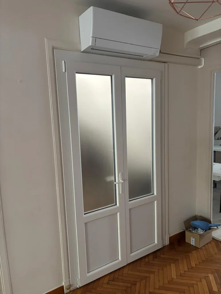 Avant-Apres- Porte fenêtre PVC Gamme Veka